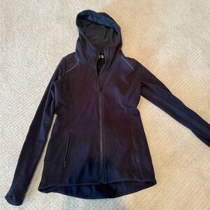 Athleta Black Hooded Sweatshirt
